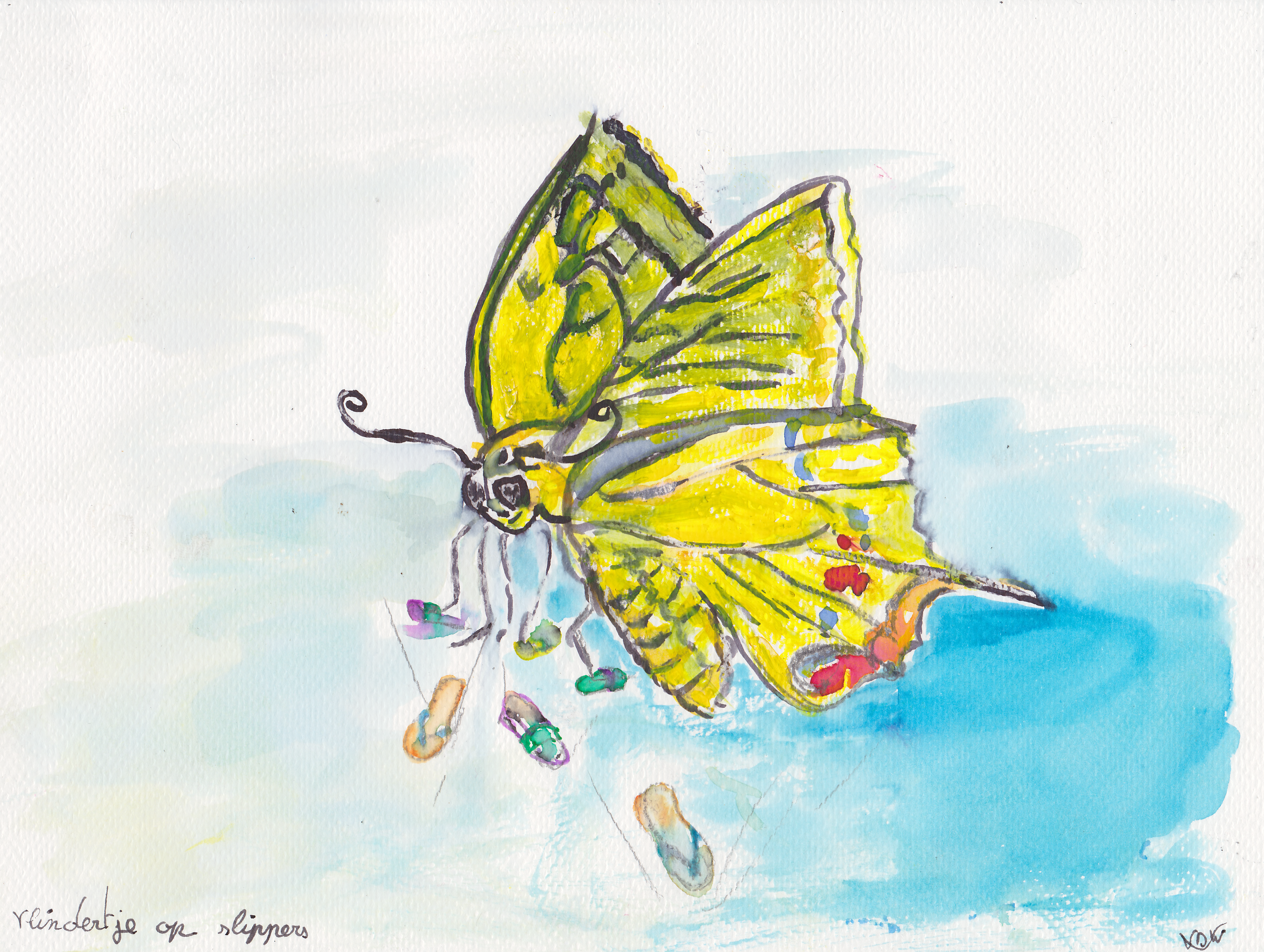 Pakket Wandeling klankbord illustratie